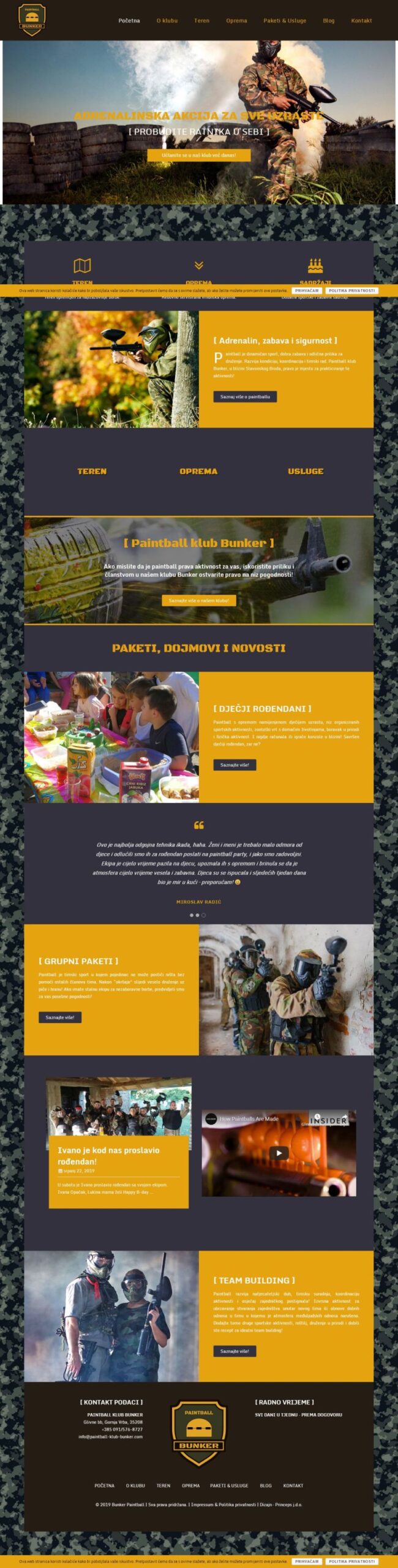Paintball klub Bunker Princeps j.d.o.o.
